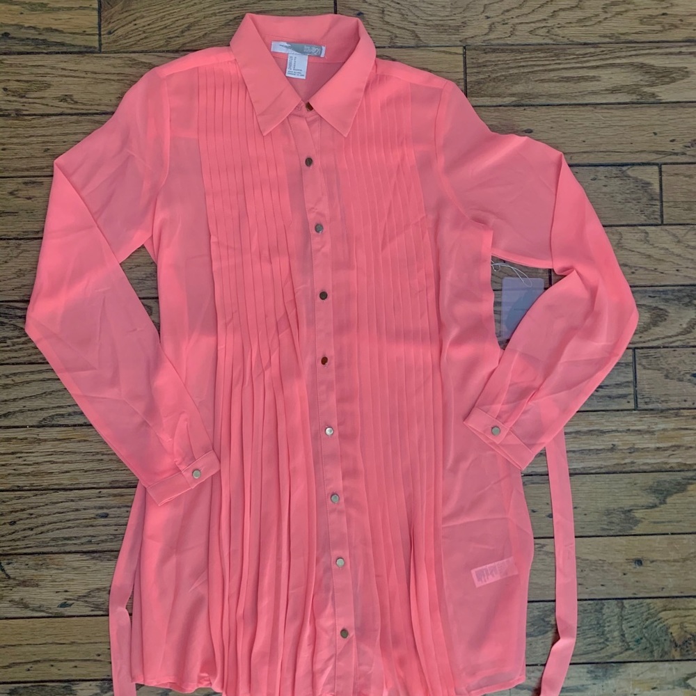 Coral Tunic Blouse